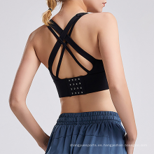 2021 Fashion Skinny Sports Bra al por mayor de mujeres sexy yoga sujetador